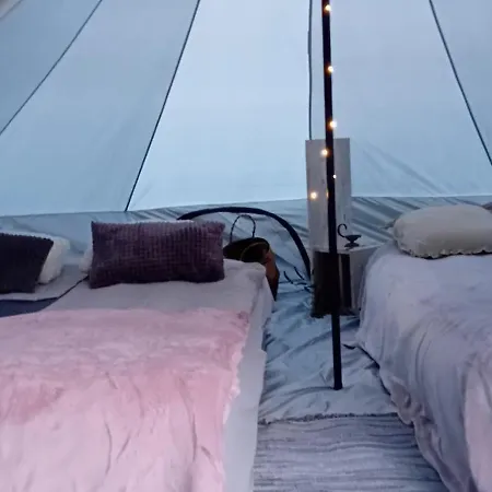 Camp, Tent Jurta For 4 Guests, Ljubljana, Shared Bathroom And Outdoor Kitchen