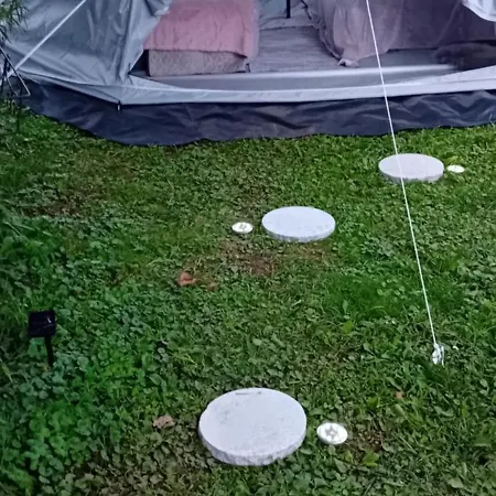 Luxe tent Camp, Tent Jurta For 4 Guests, Ljubljana, Shared Bathroom And Outdoor Kitchen *